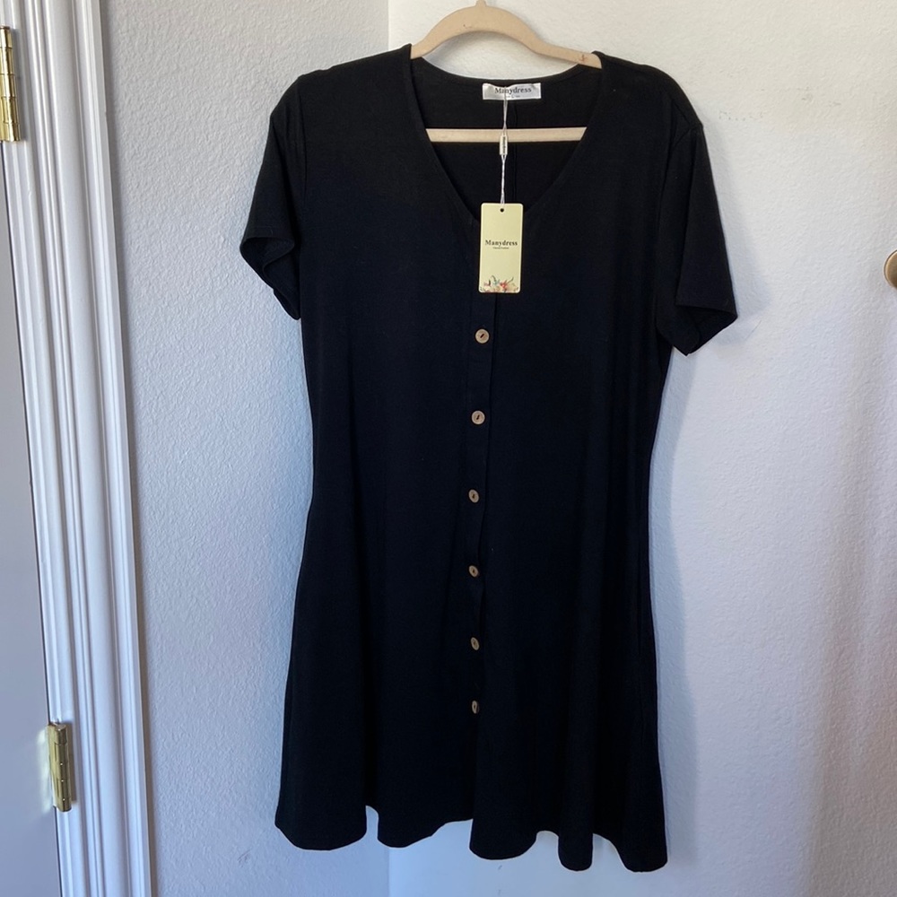 Amazon black mini dress